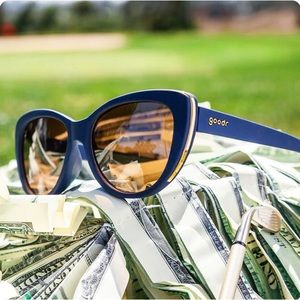 Goodr “Mind the Wage Gap Wedge” polarized sunglasses